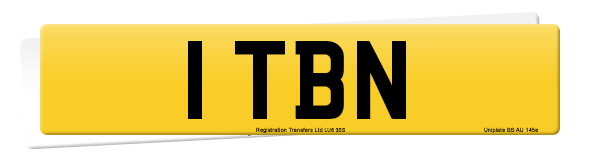 Registration number 1 TBN
